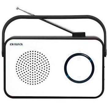 Aiwa Radio Sobremesa R-190BW Color Blanco y Negro