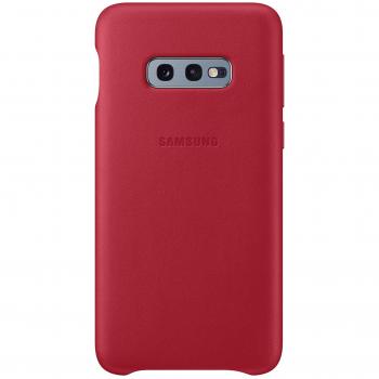 Funda de Cuero Roja Samsung EF-VG970 para Galaxy S10e 147 cm (5.8)
