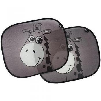Parasol para ventana lateral de coche, diseño de Jirafa EZ-Bugz para los niños, protege sus hijos mientras conduce