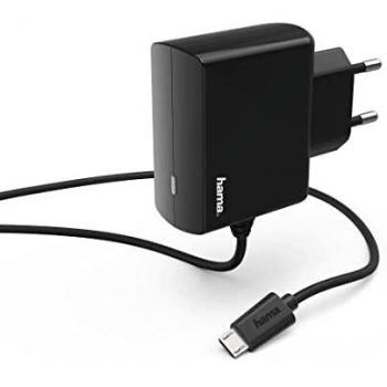 Cargador Interior Hama 00183247, Micro USB, 5V 2.4A, Negro
