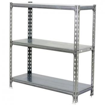 Estantería Metálica SimonRack de Almacenaje, 1000x900x500 mm, 3 Baldas, Soporta 180 kg por balda, Galvanizada