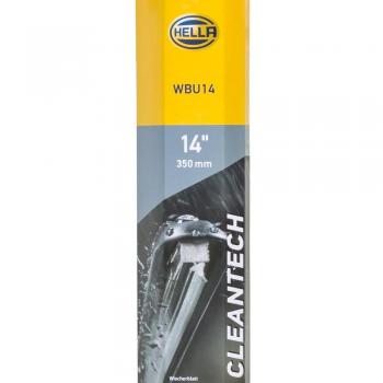 HELLA 9XW 358 053-141 Cleantech Limpiaparabrisas - WBU14 - Escobilla con hoja plana - para vehic. dirección izquierda - 14 - 340mm - delante - Cant.: 1