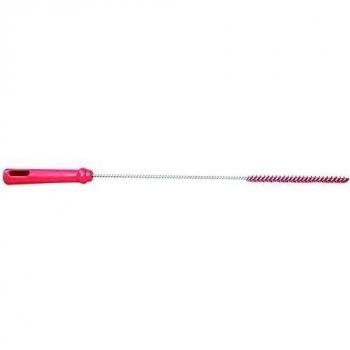 FBK 10750-3 Cepillo Limpiatubos, Fibra Intermedia, 10 x 150 x 500 mm, Rojo