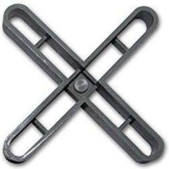 Rubi 2903 crucetas para Juntas, Gris, 5 mm, Set de 100 Piezas