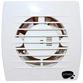Vivahogar Extractor BAÑO Muro-Techo 100MM 15W Plano BL BATH100