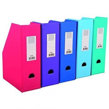Exacompta 90180E - Pack de 10 revisteros, multicolor