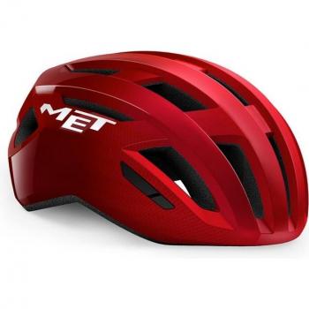 Casco MET Vinci MIPS rojo metalizado brillante - Talla S