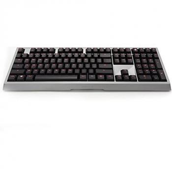 Cherry MX-Board 6.0 USB QWERTY Inglés de EE. UU. Aluminio, Negro - Teclado