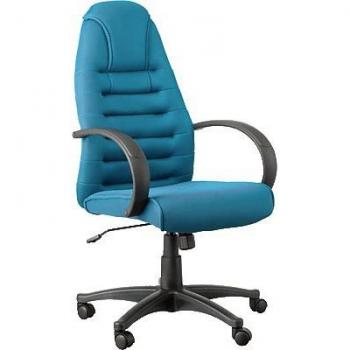 Archivo 2000 6457AZ Morcego - Silla de oficina de mecanismo basculante con base metálica, color azul