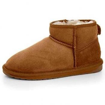 Emu Australia Women's Stinger Micro Sheepskin Boot - Chestnut Brown - Size 7