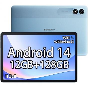 Blackview Tab 90 11 IPS HD Tablet 4GB RAM, 128GB Almacenamiento, WiFi, Color Azul