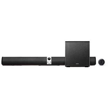 Edifier S70DB Sistema de barra de sonido y subwoofer con audio de alta resolución con Bluetooth, entrada óptica, coaxial, entrada de línea y entrada auxiliar