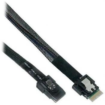 Cable Slim SAS SFF-8654 a Mini SAS SFF-8087 - 12Gb/s - 1m