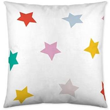 Funda de cojín Reversible Lemon Ribbon Rainbow (50 x 50 cm)