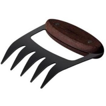 Tramontina BBQ Meat Shredding Claw with Wooden Handle - Stainless Steel and Engravable