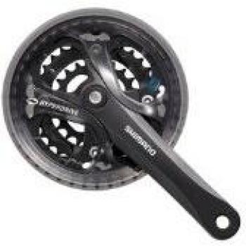 Shimano Acera FC-M361 Crankset 3x8/7 Speed 48/38/28T with Chain Guard 170mm