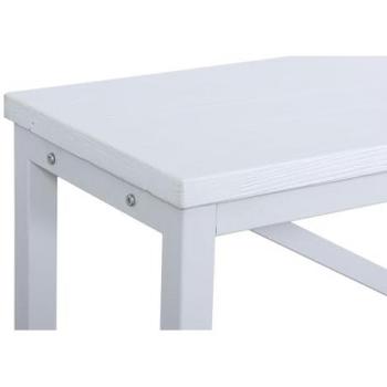 Consola de Madera y Metal Seattle 130x40x77 cm - Mesa de Entrada Decorativa con Almacenamiento Adicional