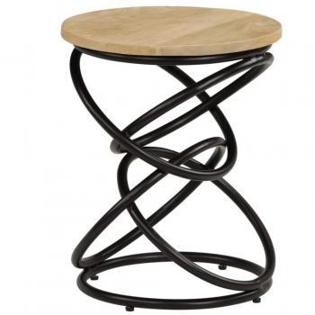 vidaXL End Table Solid Mango Wood 40x50 cm