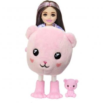 Barbie Chelsea Cutie Reveal Muñeca con disfraz de osito