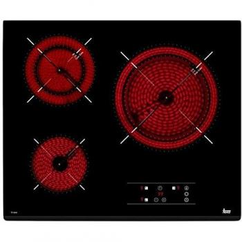 Vitrocerámica de 3 zonas con Touch Control en 60 cm