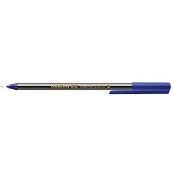 Fineliner Edding 55 azul, punta 0.3 mm, rotulador de escritura y dibujo para niños y adultos