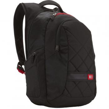 Case Logic DLBP116K - Mochila de Nailon para Ordenador portátil de 16, Negro