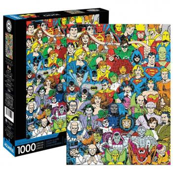 DC Comics Puzzle Retro Cast (1000 piezas)