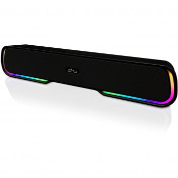 Barra de Sonido Bluetooth Phantom BT MT3180 - Tragbare Soundbar, Conexión inalámbrica, Diseño compacto, Potente sonido estéreo, Batería recargable, Compatible con dispositivos móviles y PC