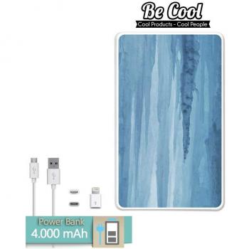 Becool® - Batería Externa Power Bank 4000 mah + Gratis 1 cable USB-MicroUsb