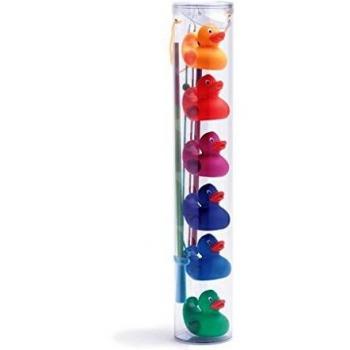 DJECO- Juegos de acción y reflejosJuegos de habilidadDJECOJuego Habilidad Pesca-Patos Arco Iris, Multicolor