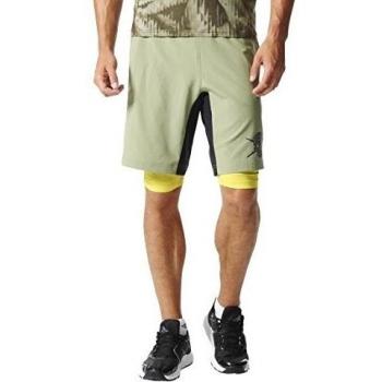 adidas A2G 2In1 - Short para hombre, color verde, talla M