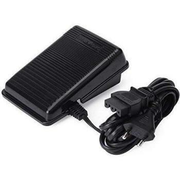 Akozon Pedal de Control de Pie Pedal Elctrico con Cable Pedal Eléctrico para Máquinas de Coser para Singer 7640/4423/ 5523/1409/ 4423 220-240V 0.5A