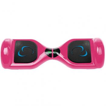 SmartGyro X1s Pink - Patinete Eléctrico Hoverboard, 6,5 antipinchazos, LEDS, Batería de Litio, Velocidad 10-12 Km/h, Self Balancing, Monopatín Eléctrico Auto-Equilibrio, Color Rosa