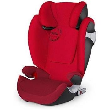 Cybex Solution M - Silla de auto, grupo 2/3, de 15 kg hasta 36 kg, color rojo