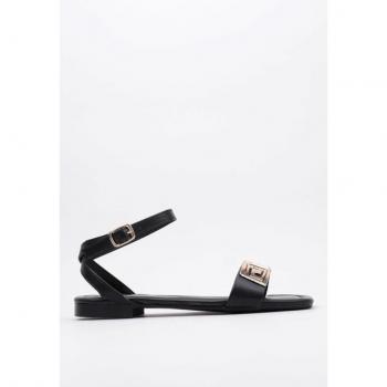 KRACK CORE - BODRUM 36 Sandalia Plana mujer Negro