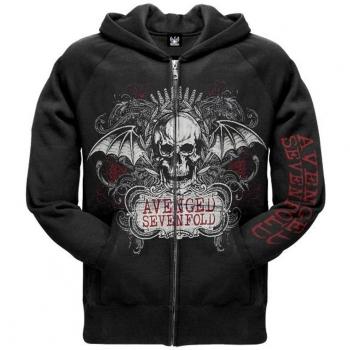 Triton Style - Sudadera con capucha - Capucha - Manga Larga - Hombre negro X-Large