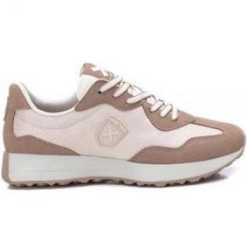 Zapatillas Deportivas Xti 141884 para Hombre en Color Taupe con Cierre de Cordones
