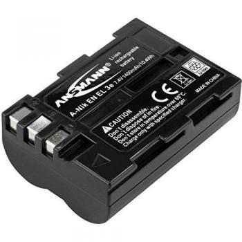 Ansmann 5044073 - A-Nik EN EL 3e Li-Ion, batería 7,4V/1400mAh para cámara digital de fotos Nikon