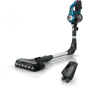 Bosch Unlimited 7 BSS71125AH Aspirador Escoba Sin Cable, 500W, 18V, Autonomía 35 Minutos, Color Azul