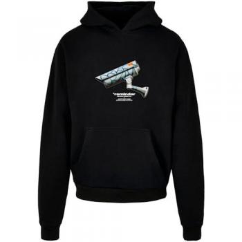 Mister Tee CCTV Ultraheavy Oversized Black Hoodie