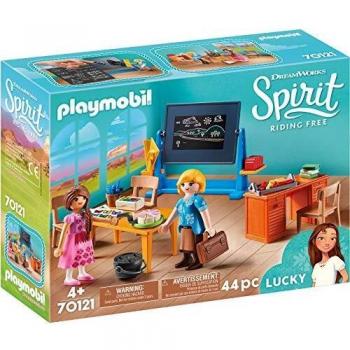 PLAYMOBIL-Clase Srta. Flores Juguete, Multicolor
