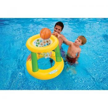 Juego de baloncesto hinchable y flotante 67x55 cm Intex