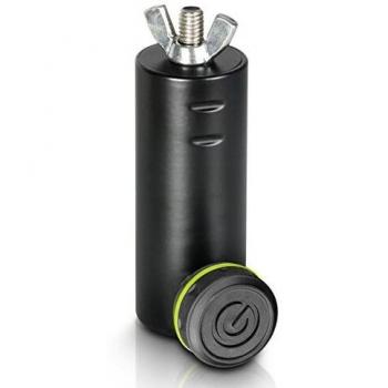 Adaptador de Estativo Gravity SF 36 M10 M - Reduzierflansch 36mm a M10 macho, acero, negro, longitud: 100mm, incluye tornillo de sujeción y juego de anillos
