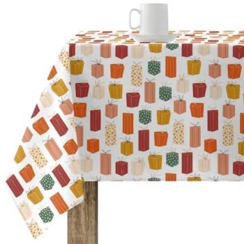 Mantel resinado antimanchas Merry Christmas 52 Multicolor 150 x 150 cm