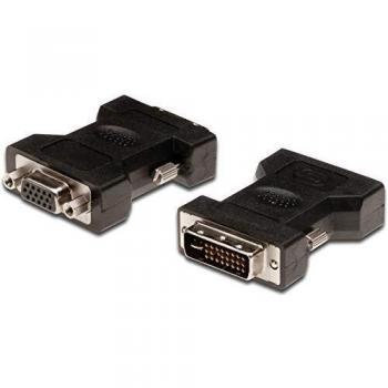 Digitus DK-320504-000-S DVI-I DSUB Negro adaptador de cable - Adaptador para cable