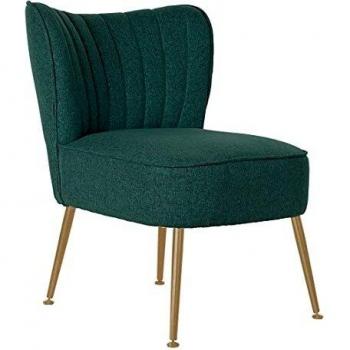 Sillón Dkd Home Decor Verde Poliéster Metal