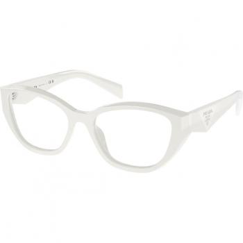 Prada PR 21ZV 17K1O1 Women's Cat Eye White Eyeglasses