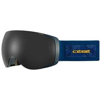 Máscara de Esquí Cebe Exo OTG Unisex con Lentes Matt Navy Red Grey Ultra Black/CAT3+Ambe Flash Mirror/CAT1