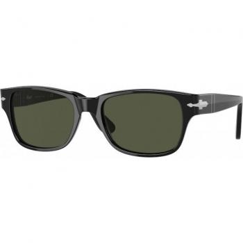 Persol PO3288S 95/31 Men's Square Black Sunglasses Size 55