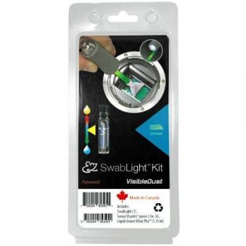 Kit de Limpieza Visible Dust EZ SwabLight Vdust Plus 1.0x con Varitas Multicolores
